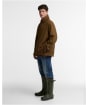 Men's Barbour Uldale Waterproof Jacket - Dark Sand