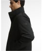 Men's Barbour International Hybridge Waterproof Jacket - Black