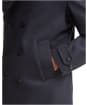 Men's Barbour Polzeath Wool Pea Coat - Navy
