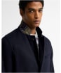 Men's Barbour Umbridge Wool Coat - Navy