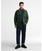 Men's Barbour International Original Waxed Jacket - Racing Green
