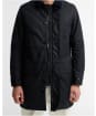 Men’s Barbour Waxed Mac - NAVY / SHADOW