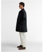 Men’s Barbour Waxed Mac - NAVY / SHADOW
