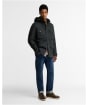 Men's Barbour Winter Sapper Waxed Jacket - Sage / Shadow