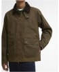 Men's Barbour Short Bedale Waxed Jacket - Brown