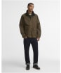 Men's Barbour Short Bedale Waxed Jacket - Brown