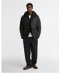 Men's Barbour Modern Beaufort Waxed Jacket - SAGE / SHADOW C