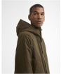 Men's Barbour Bedale Waxed Parka - Brown