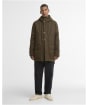 Men's Barbour Bedale Waxed Parka - Brown