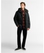Men's Barbour International Oakdale Wax Jacket - Sage