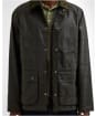 Men's Barbour Tartan Ambleside Waxed Jacket - Archive Olive Tartan
