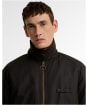 Men's Barbour Re-Engineered Durran Waxed Jacket - Dark Brown