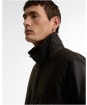 Men's Barbour Re-Engineered Sordale Waxed Jacket - Dark Brown