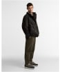 Men's Barbour Re-Engineered Sordale Waxed Jacket - Dark Brown
