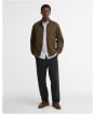 Men's Barbour Chelsea Blouson Waxed Jacket - Brown