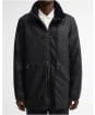 Men's Barbour Modern Powell Waxed Jacket - Navy