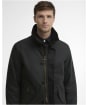 Men's Barbour Modern Powell Waxed Jacket - Sage