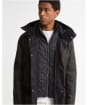 Men's Barbour Winter Beaufort Waxed Parka - Navy