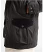 Men's Barbour Winter Beaufort Waxed Parka - Navy