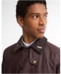 Men's Barbour Icons Beaufort Waxed Jacket - Bordeaux