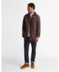 Men's Barbour Icons Beaufort Waxed Jacket - Bordeaux