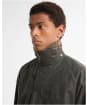 Men's Barbour Icons Beaufort Waxed Jacket - Sage