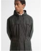 Men's Barbour Icons Tartan Durham Waxed Jacket - Classic Tartan