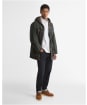 Men's Barbour Icons Tartan Durham Waxed Jacket - Classic Tartan