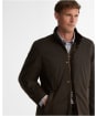 Men's Barbour Crayton Waxed Jacket - Olive