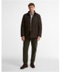 Men's Barbour Crayton Waxed Jacket - Olive