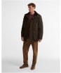 Men's Barbour Sandale Waxed Jacket - Olive