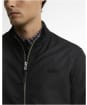 Men's Barbour International Outpost Waxed Jacket - Black