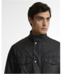 Men's Barbour International Milford Waxed Jacket - Dark Navy