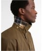 Men's Barbour Icons Transport Waxed Jacket - Brown / Birchwood