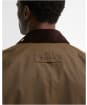 Men's Barbour Icons Transport Waxed Jacket - Brown / Birchwood