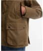 Men's Barbour Icons Bedale Waxed Jacket - Brown / Birchwood