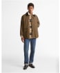 Men's Barbour Icons Bedale Waxed Jacket - Brown / Birchwood