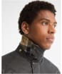 Men's Barbour Icons Bedale Waxed Jacket - Navy / Birchwood