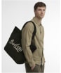 Barbour Carrick Cord Tote Bag - Sage