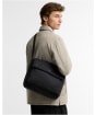Barbour International Daleson Messenger Crossbody Bag - Black