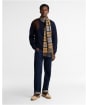 Barbour Tartan Cashmere Wool Mix Scarf - Dark Dress Tartan