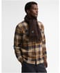 Barbour Plain Lambswool Scarf - Rustic