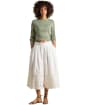  Women's Joules Striped Harbour Top - Khaki Marl