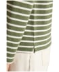  Women's Joules Striped Harbour Top - Khaki Marl