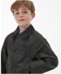  Boy's Barbour Classic Beaufort Waxed Jacket, 2-9yrs - New Olive