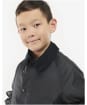 Boy's Barbour Classic Bedale Waxed Jacket, 2-9yrs - New Navy
