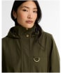  Women's Barbour Stokesley Waterproof Jacket - Olive / Shadow Classic