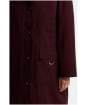  Women's Barbour Stevie Waterproof Jacket - Fig / Shadow Classic
