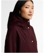  Women's Barbour Stevie Waterproof Jacket - Fig / Shadow Classic