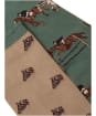  Women's Joules Everyday Sock - 2 Pack - Green / Neutral Horse